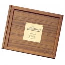 Teak Log Cover, Powerboat Plate