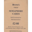 Browns Vick Semaphore Cards