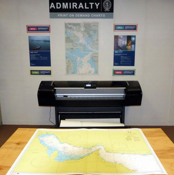 Print On Demand Nautical Charts