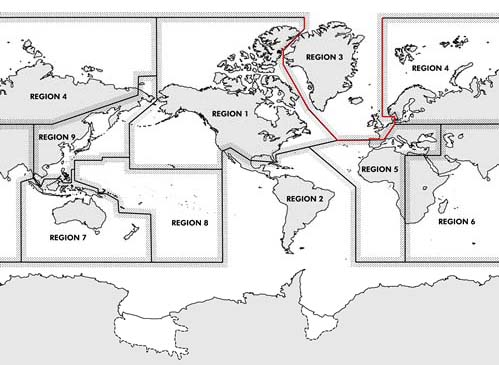 NGA Chart Catalog Region 3 UK, Iceland, Greenland, coast of western Europe