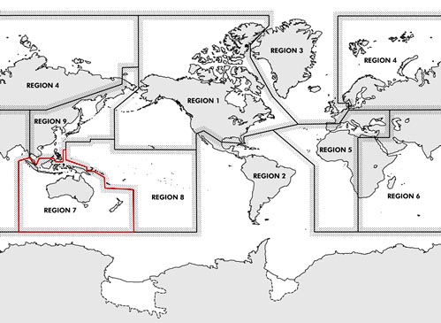 NGA Chart Catalog Region 7 Australia, NZ, Indonesia, Papua New Guinea