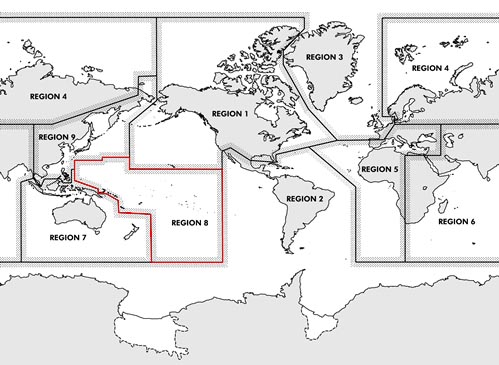 NGA Chart Catalog Region 8 South Pacific Islands