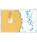British Admiralty Australian Nautical Chart AUS829 Brook Islands to Russell Island