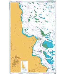 British Admiralty Australian Nautical Chart AUS 835 Cape Weymouth to Cairncross Islets