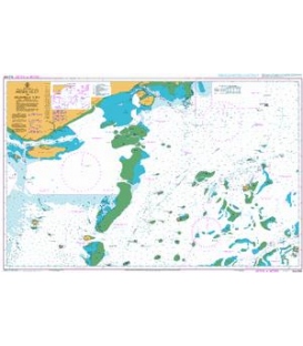 British Admiralty Australian Nautical Chart AUS 840 Arden Island to East Cay