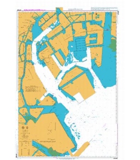 British Admiralty Japanese Nautical Chart 1065 Tokyo