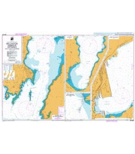 Wellington Harbour Entrance and plans of Wharves                                                    