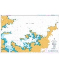 British Admiralty New Zealand Nautical Chart NZ5125 Bay of Islands