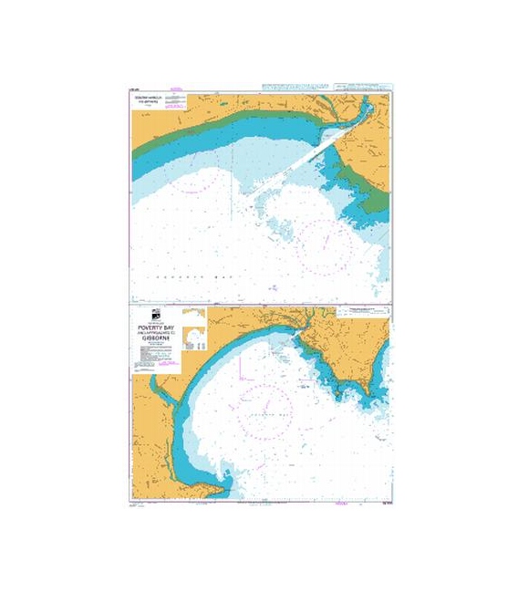 Poverty Bay and approaches to Gisborne                                                              