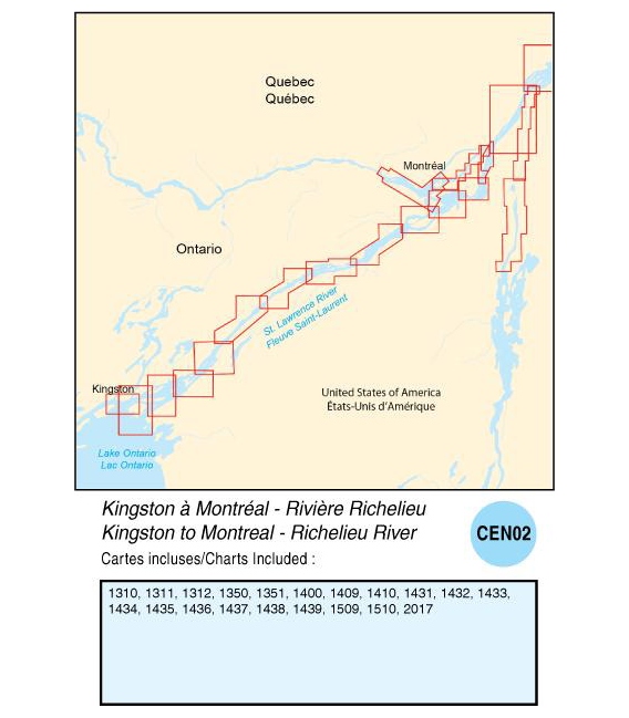 CEN02 Kingston to Montreal - Richelieu River