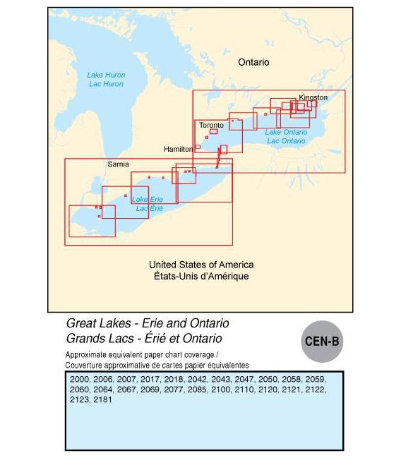 CEN-B Great Lakes - Erie and Ontario
