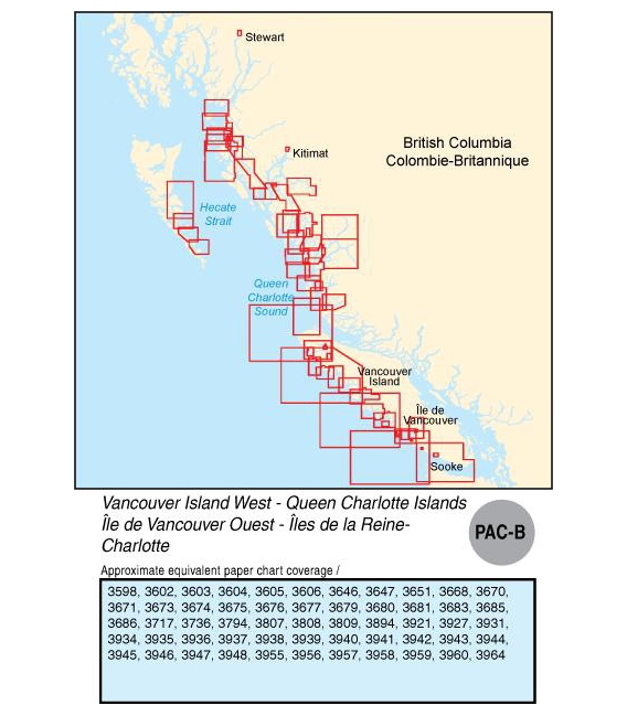 PAC-B Vancouver Island West - Queen Charlotte Islands
