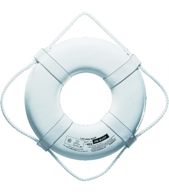 JB Series Life Ring - 24" White
