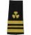 Shoulder Boards, 2/Engr. (Propeller w/ 1 thin stripe between 2 thick stripes) (2/pk) (Soft)