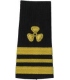 Shoulder Boards, 2/Engr. (Propeller w/ 1 thin stripe between 2 thick stripes) (2/pk) (Soft)