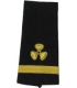 Shoulder Boards, 3/Engr. (Propeller & 1 stripe) (2/pk) (Soft)