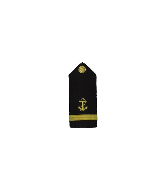 Shoulder Boards, 3/Mate (Anchor & 1 stripe) (2/pk) (Hard)