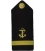 Shoulder Boards, 3/Mate (Anchor & 1 stripe) (2/pk) (Hard)