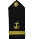 Shoulder Boards, 3/Mate (Anchor & 1 stripe) (2/pk) (Hard)