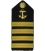 Shoulder Boards, Capt. (Anchor & 4 stripes) (2/pk) (Hard)