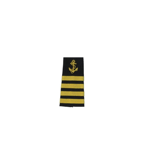 Shoulder Boards, Capt. (Anchor & 4 stripes) (2/pk) (Soft)