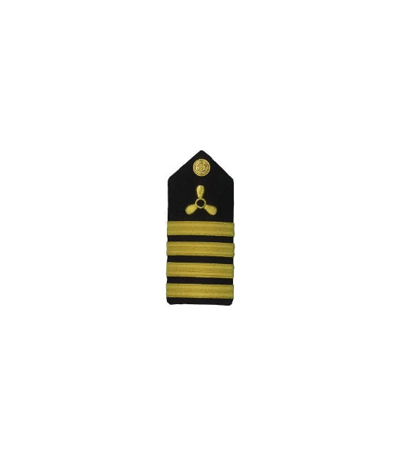 Shoulder Boards, C/Engr. (Propeller & 4 stripes) (2/pk) (Hard)