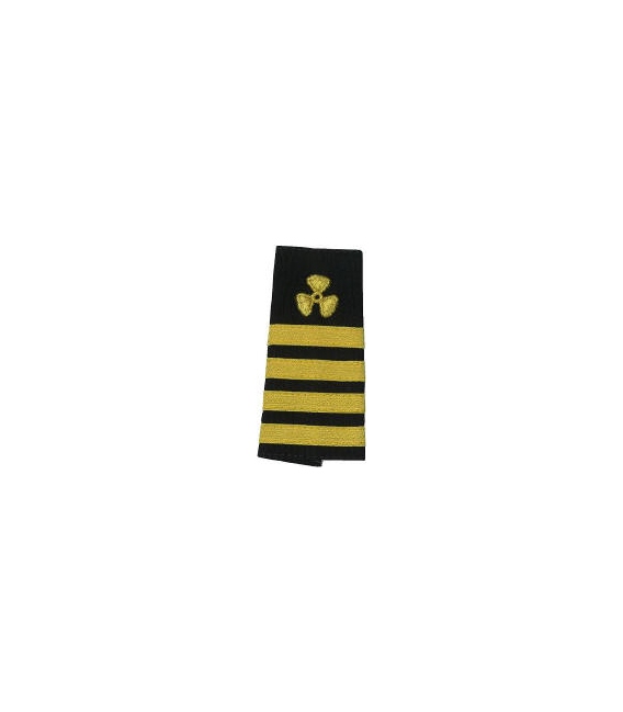 Shoulder Boards, C/Engr. (Propeller & 4 stripes) (2/pk) (Soft)