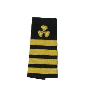 Shoulder Boards, C/Engr. (Propeller & 4 stripes) (2/pk) (Soft)
