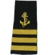 Shoulder Boards, C/Mate (Anchor & 3 stripes) (2/pk) (Soft)