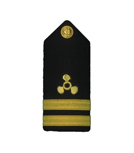 Shoulder Boards, Sr. Lt. (Propeller & 2 stripes) (2/pk) (Hard)