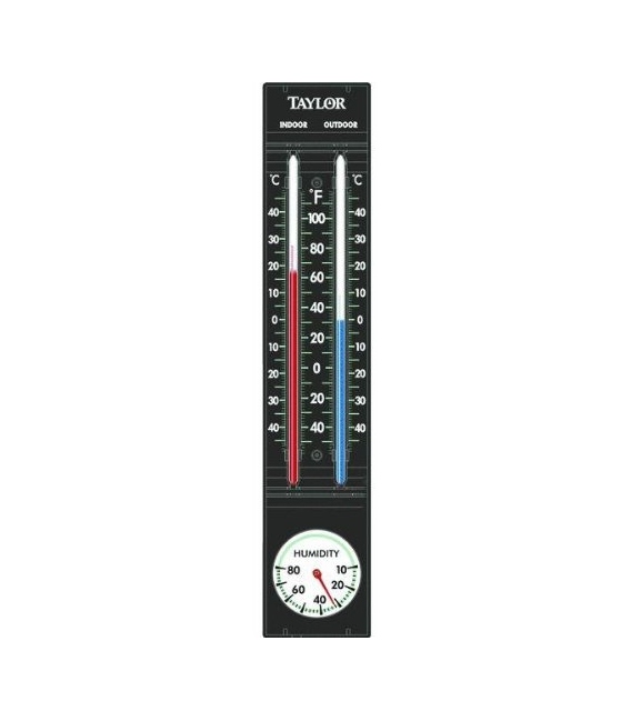 Taylor Precision 5329 Indoor And Outdoor Thermometer with Hygrometer
