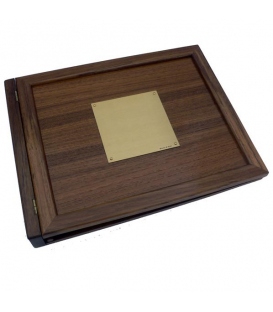 Teak Log Cover, Blank Plate