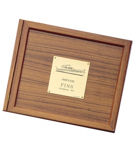 Teak Log Cover, Powerboat Plate