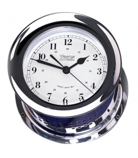 Chrome Plated Atlantis Quartz Ship's Bell Clock