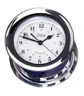 Chrome Plated Atlantis Quartz Ship's Bell Clock