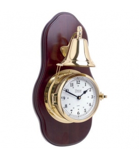 Victory Bell Clock & Wood Plaque