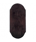 Large Mahogany Plaque