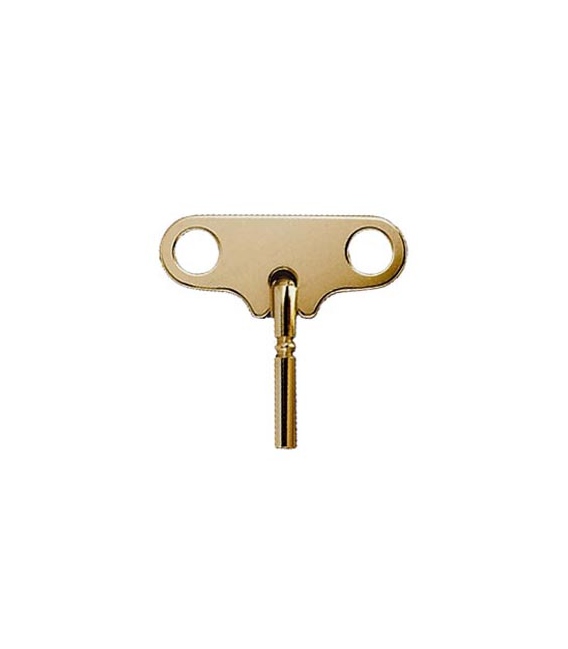 Brass Plated Key for Anniversary 8-Day Clocks