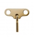 Brass Plated Key for Anniversary 8-Day Clocks