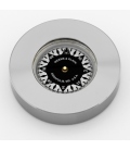 Nickel Plated Chart Weight Compass