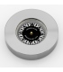Nickel Plated Chart Weight Compass