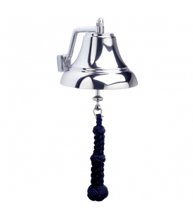  7" Chrome Bell w/Lanyard (F&S)
