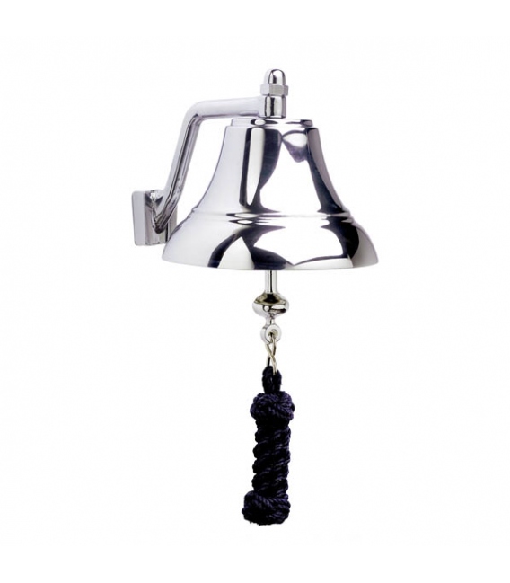 6" Chrome Bell w/Lanyard (F&S)