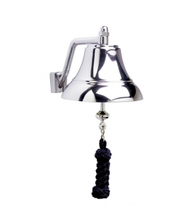 6" Chrome Bell w/Lanyard (F&S)