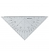 Protractor Triangle Black Markings-For NavPak
