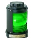 Single Lens Navigation Light - Green Side Light 1127 (Black Plastic)