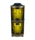 Double Lens Navigation Light 1166 - Yellow Towing Light (Heavy Duty Cast Bronze)