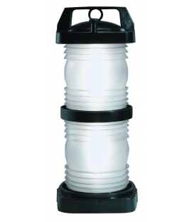 Double Lense All-Round White (Black Plastic) 