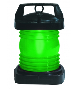 Single Lense All-Round Green (Black Plastic) 