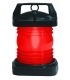 Single Lens All-Round Red (Black Plastic)